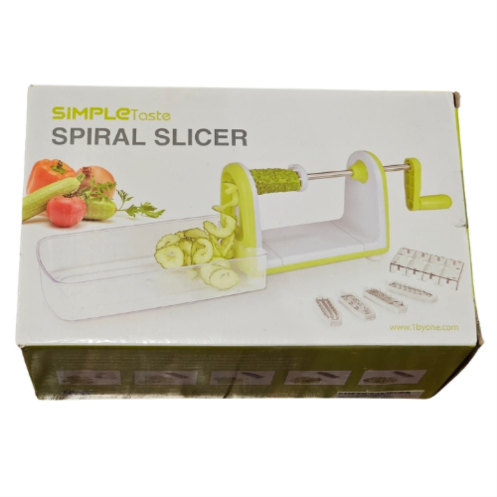 2/$25 🏷 SimpleTaste Spiral Slicer - Green and White